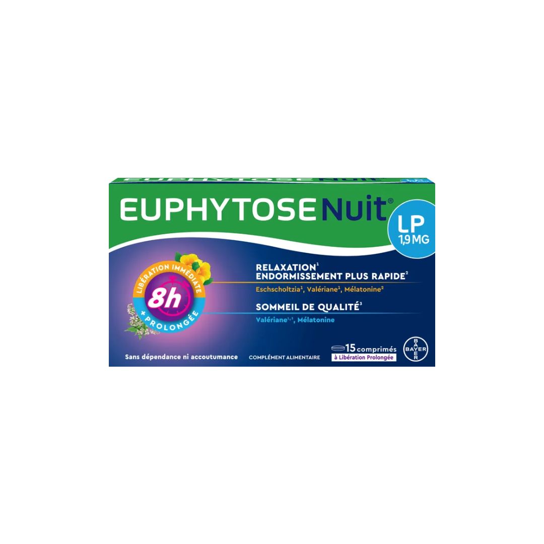image Euphytose lp boîte de 15 comprimés